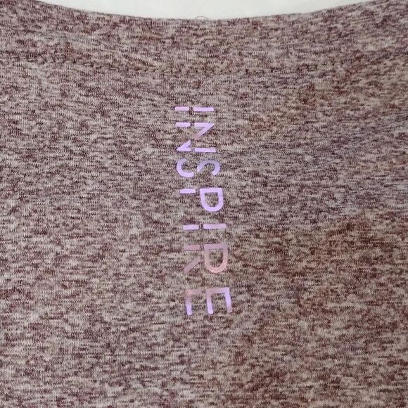 Tag Purple Inspire Long Sleeve Athletic Top with Thumb Holes Large NWOT - Picture 11 of 15